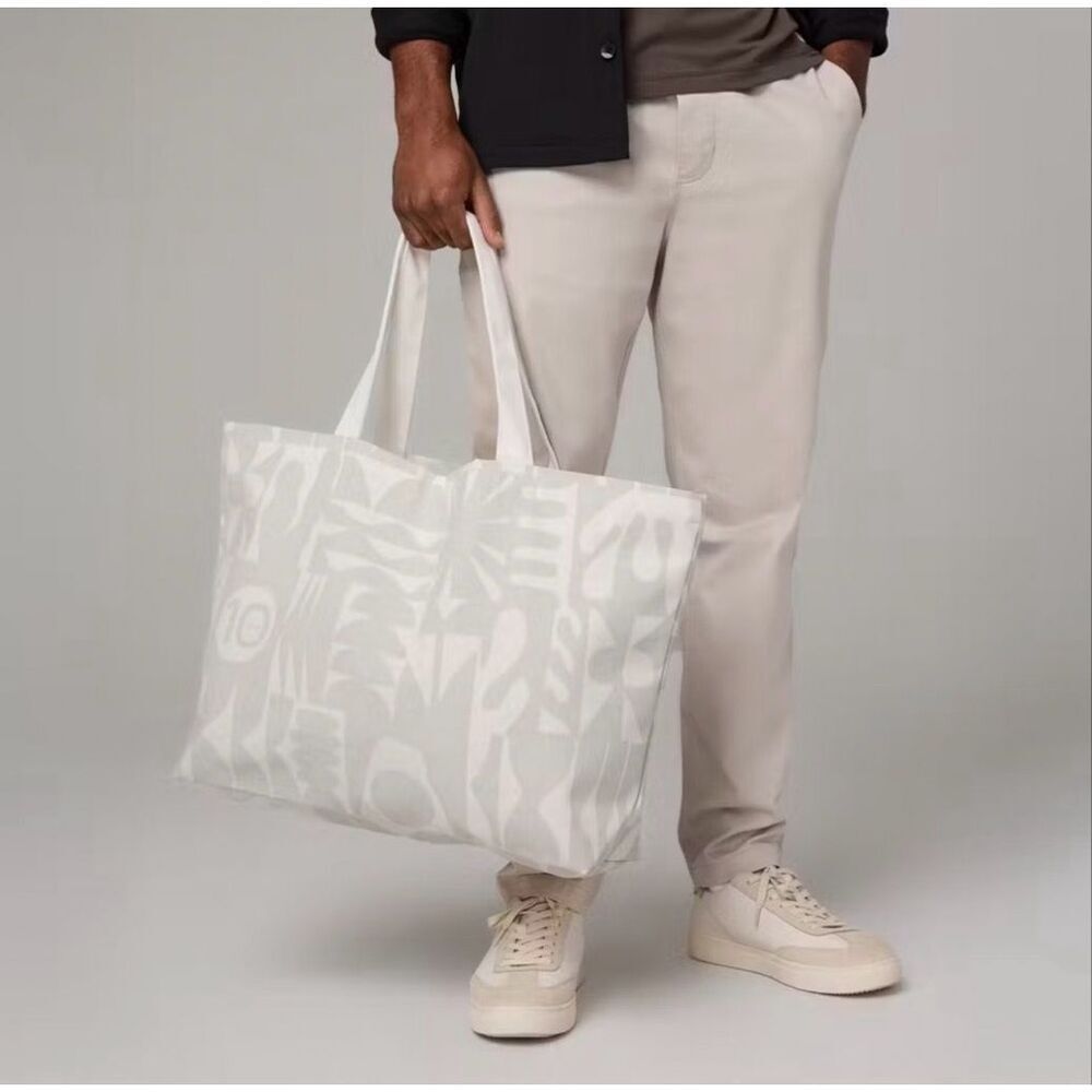 Vuori canvas tote bag Father’s Day 25 light grey tote large - Picture 13 of 13